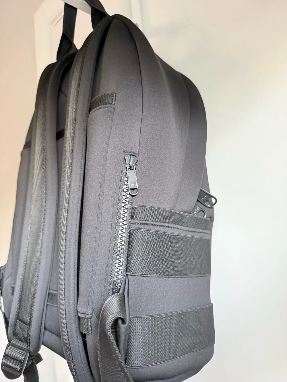 Dagne Dover Dakota Medium Black Neoprene Backpack